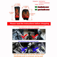 Funda De Volante De Tela Impermeable 3 Piezas Sin Anillo Interior Adecuada Para 14.5-15 Pulgadas Cubre Manija Y Freno De Mano - details 5