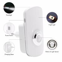 Luz Nocturna LED Inteligente Sensk 3 En 1 Con Sensor De Movimiento Y Linterna Recargable Para Habitación De Bebé Y Niños Enchufe EU/US Incluido Luz De Emergencia - details 9