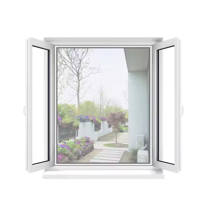 Mosquiteras para ventanas,Pantalla Microperforada Universal para Ventanas , Malla lavable, Ajustable en rojo, Tamaño de la Ventana D - 1