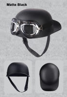 Gorro De Béisbol DS 2023 Retro Casco De Verano Para Motocicleta Cruzador Chopper Vintage Con Abertura Frontal Para Scooter Y Gangster - details 6