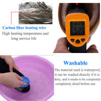 Almohadillas Calientes USB Para Zapatos Inodoro Eléctrico Calentamiento De Pies Pads Tapete Calentador Eléctrico Lavable Invierno Térmico Para Hombres - details 6