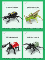 Mini Serie De Insectos Bloques De Construcción Unicornio Scarab Cucaracha Juguetes De Artesanía Pequeños Animales Para Niños Regalo De Navidad - details 2
