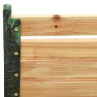 vidaXL Banco de jardín hierro fundido y madera maciza de abeto 116 cm - details 4