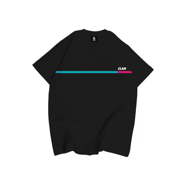 Camiseta Clan Negra Respect The Clan Tee - 1