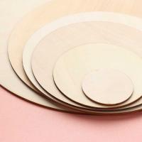 Etiquetas De Madera Sin Acabar Para Boda DIY Placas En Blanco De Madera Redonda Ornamentos De Círculos De Madera Para Fiestas - details 2