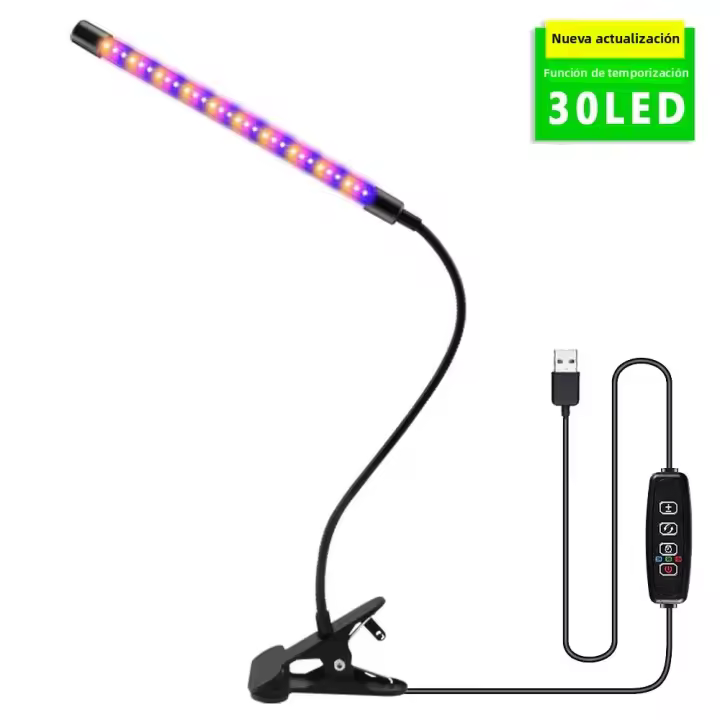 Lámpara De Crecimiento LED 30-150 Con Control De Espectro Completo Para Plantas Fitolamp Fitolampas Luz Verde Para Flores Semillas En Casa Instalación Clip - 1