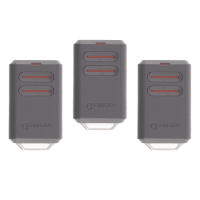ERREKA Kuma KU02 Pack 3 Mandos Mando Garaje De 2 Botones Canales 433 MHz Compatible con Erreka Luna Y Reson Nuevo Modelo Más Resistente - details 0