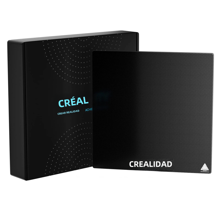 Placa De Corte De Vidrio Templado Para Impresora 3D Creality Ender 3/Ender 3 Pro/Ender 3 V2 Tamaño 235x235x4mm Superficie De Construcción