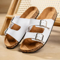 Clásicos Pantuflas Unisex Para Hombres Cómodas Verano Zapatos De Tiza Microfibra Talla Grande 36-46 Sandalias Al Aire Libre - details 3