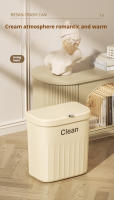 Bandeja De Cocina Pendiente 8.5/12L Empotrable Y Impermeable Para Armario Con Tapa Canasta De Papel Para Baño Y Cocina - details 7