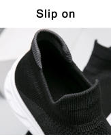Zapatos Casuales Para Hombre Transpirables Zapatillas Ligeros Con Suela Antideslizante Y Material De Tela Respirable Para Exterior - details 2