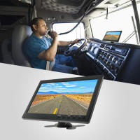 Monitor De Coche Portátil De 10.1 Pulgadas Con HDMI VGA Para TV Sistema De Seguridad Doméstico Pantalla LCD De Color Para Cámara De Retroceso - details 4