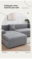 Cubierta De Sofá Jacquard 1 PC Protector De Sala Impermeable Lavable Desmontable Para Sala De Estar Estilo Poliéster - details 7