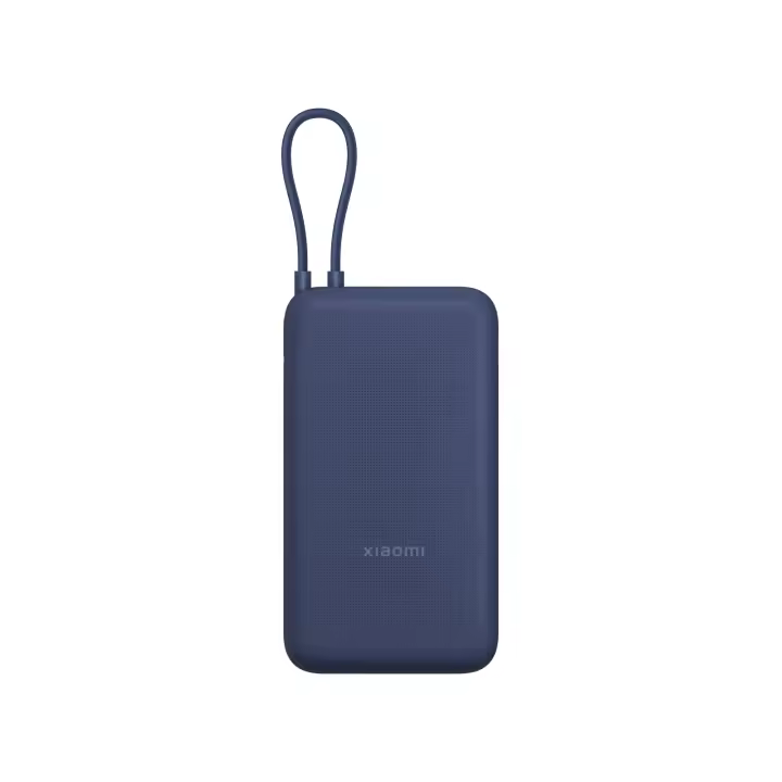 Official | Xiaomi 33W Power Bank 20000mAh (Integrated Cable), Cable de corriente integrado, Compatible con numerosos dispositivos, Capacidad de la batería ultragrande, Potencia alta máxima de 33 W, Carga rápida bidireccional USB-C - 1