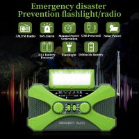 EUJAM Radio Solar 10000mAh AM/FM Tragbar Notfallradio Tragbar Kurbelradio Handkurbel Dynamo Wasserdicht Survival Radio con 3 Modos Taschenlampe Leselampe SOS Alarm para Camping Reisen Outdoor - details 4