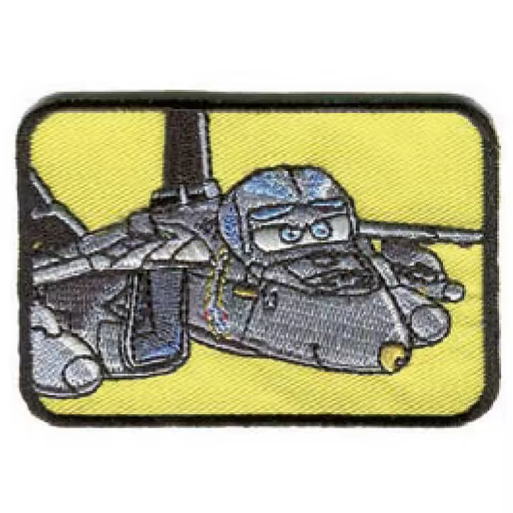 Parches Ropa Disney – Parche Bordado Ropa – Vehículos – Transportes – Aventurer@s – (licencia oficial) – Planes – Aviones – Bravo – 6,8 x 4,8 cm. - Moda The Happy Patch - 1