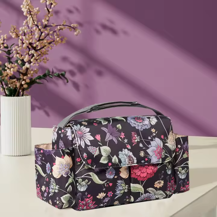 Bolsa De Diaper INSULAR Para Bebé Niño Y Niña Impermeable Y Multifuncional Con Estampado Cartoon Accesorio Para Carrito De Compras - 1