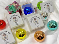 Lote de 10 bálsamos de labios en caja de regalo para detalles de invitadas de comunión niño - Regalos para invitados de comunion niño - details 1