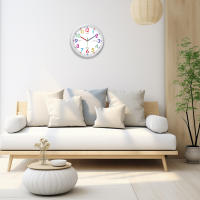 Reloj De Pared Moderno Y Sencillo De 8 Pulgadas Para Sala De Estar Dormitorio Y Cocina Decoración De Hogar Reloj De Cuarzo Silencioso Sin Batería Regalo De Vacaciones - details 1