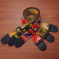 Correa De Guitarra De Cuero Con Bordado Adecuada Para Acústicas Y Eléctricas Ampliación De Strap Para Guitarras De Madera Clásicas Y Folk - details 2
