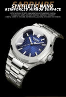 Reloj De Pulsera Masculino BINBOND 1885 Acero Inoxidable Resistente Al Agua Luminoso Calendario Moda Reloj De Cuarzo - details 5