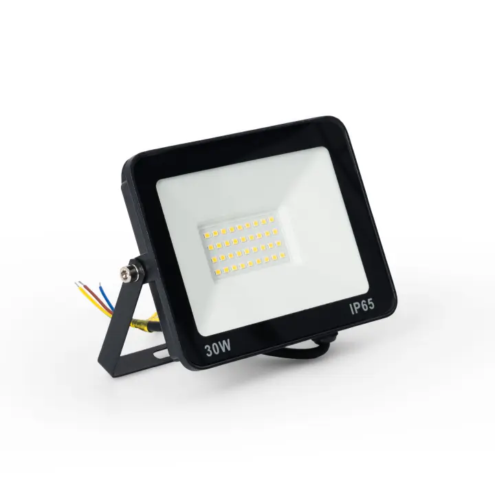 Barcelona LED Proyector LED exterior 30W - 95lm/W - IP65 - Negro - 1