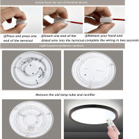 Luz De Techo LED Panel 48W 96W 120W Módulo Redondo Reemplazo Sin Escala Dimmable AC220V-240V Fuente De Alimentación Energía-Eficiente - details 2