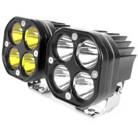 Luz De Trabajo LED 3 Pulgadas 12V-30V Faro Cuadrado De Enfocamiento Para Motocicleta Luz De Conducción Para Offroad Tractores Camiones Y Automóviles Faro Antiniebla - details 1