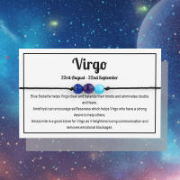 Pulsera Zodiac 12 Constelaciones Piedras Gemelas Cristales Hechizos Natural Stone Horóscopo Joyería Regalos Unisex - details 6