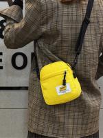 Nueva Bandolera Univalente De Moda Para Otoño E Invierno Nylon Sencillo Japonesa Mujer Bolsa Con Cierre De Cremallera Y Bolsillo Para Teléfono Móvildetails 8