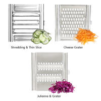 Rallador Manual De Acero Inoxidable Portátil Para Verduras Herramienta De Cocina Multifuncional Fácil De Limpieza Eco-amigable - details 15