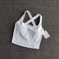 Sudadera Deportiva Para Mujer Push up Fitness Yoga Transpirable Running Chaleco Deporte Top Mujer Gimnasio Wear Vest Bralette - details 7