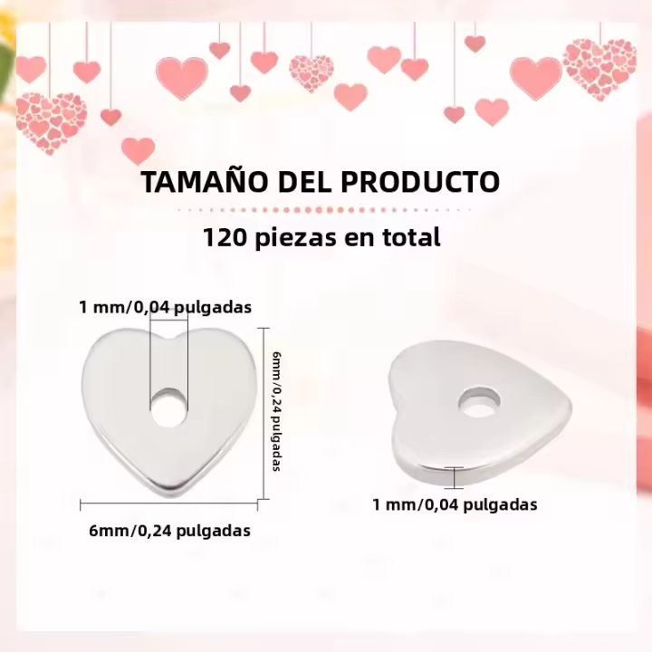 10pcs Cuentas Redondas Planas Con Árbol De La Vida De Acero Inoxidable 304 Para Fabricación De Joyas Agujero: 2mm - 1