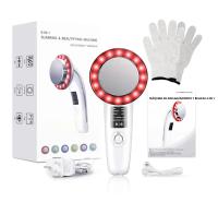 Masajeador Corporal Y Facial 6 En 1 EMS Ultrasound Cavitation Galvanic Infrared Terapia Para El Cuidado De La Piel Del Cuerpo Y La Cara Máquina De Levantamiento Facial - details 10