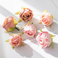30/100Pcs Rosas Silken De Flores Artificiales Para Bodas Navidad Decoraciones De Hogar DIY Regalos Caja De Artesanías - details 1