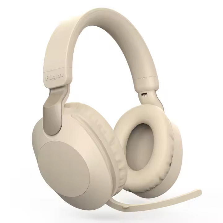 Auriculares con Bluetooth y Micrófono, Cascos con cancelación de ruido, Sonido Estéreo, - 1