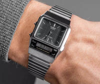 Reloj unisex Casio AQ-800E-1A Vintage Retro Edgy Ana-Digi Alarma - details 1