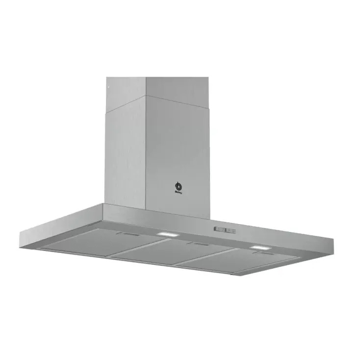 Campana Decorativa Balay 3BC096MX 90 cm 619 m3/h Acero inox B - 1