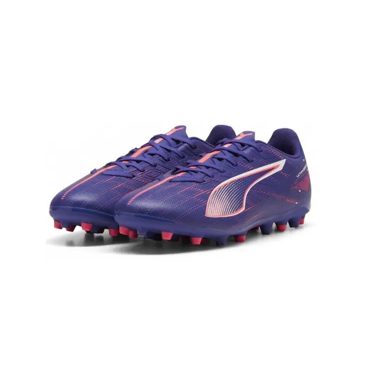 Bota Futbol Puma Ultra5mg M Azul/Coral - Campo Natural/Artificial - 1