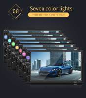 BQCC 1 Din 7" MP5 Reproductor De Coche Con Mirrorlink BT FM 7 Luces Colores Handsfree USB Multimedial Estéreo HD Video Localización De Coche - details 11