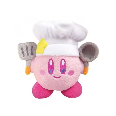 Kirby - peluche 17 cm kirby cook - 1