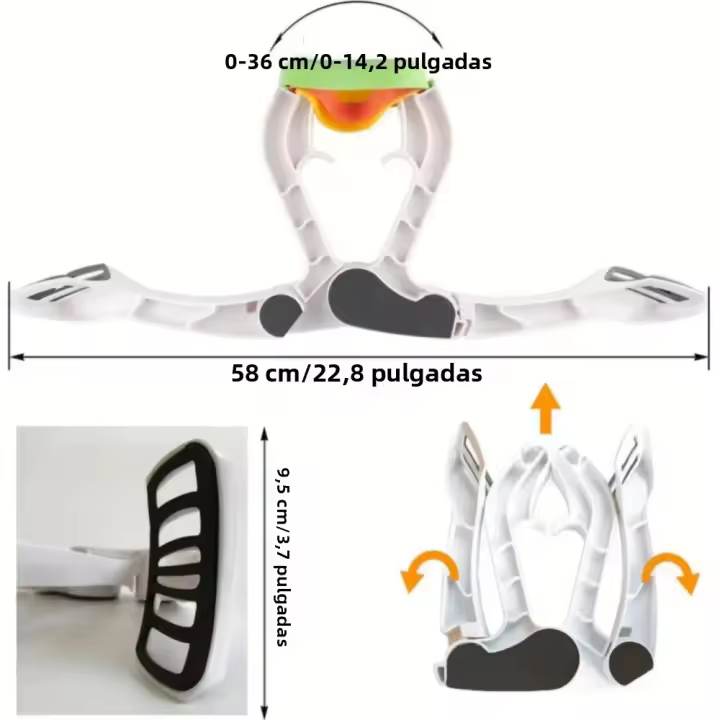 Set De Ejercitador De Músculos De Los Brazos Equipo De Entrenamiento De Fuerza Para El Hogar Extensor De Músculos De Los Brazos - 1