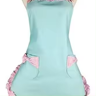 Delantales retro para mujer, delantal vintage, delantal de cocina para cocinar y hornear. - 1