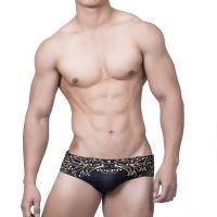 Bragas Sexys De Natación Estampadas Tiras De Compresión Traje De Baño Para Hombre Deporte De Playa Verano Moda Fitness - details 6