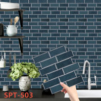 Pegatina De Pared 3D Falsa Drip Tile Autoadhesiva Kuujojo Para Cocina Sala De Estar Y Baño Fácil De Quitar Tamaño 12x12 Pulgadas - details 41