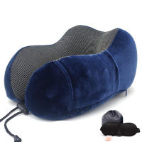 Almohada De Memoria Para El Cuello En Forma De U Soporte De Descanso Para Viaje Oficina Siesta Cervical Almohada De Viaje Suave - details 11