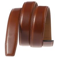 Cinturón De Cuero Genuino De 3.5cm Sin Hebilla Para Hombre Calidad Superior En Negro Y Marrón Adecuado Para Adultos - details 1