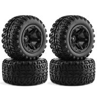Pneumático De Goma Para Coche De Juguete 105mm Diametro Con Hexágono De 12mm Para MJX Hyper Go H16 16207 16208 16209 16210 - details 5
