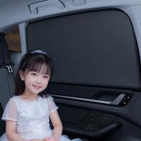 Cortina De Coche Magnética Doble Cara Con Alta Succión Protección Solar Verano Transparencia Opcional Material Fabrica+Magnet - details 5
