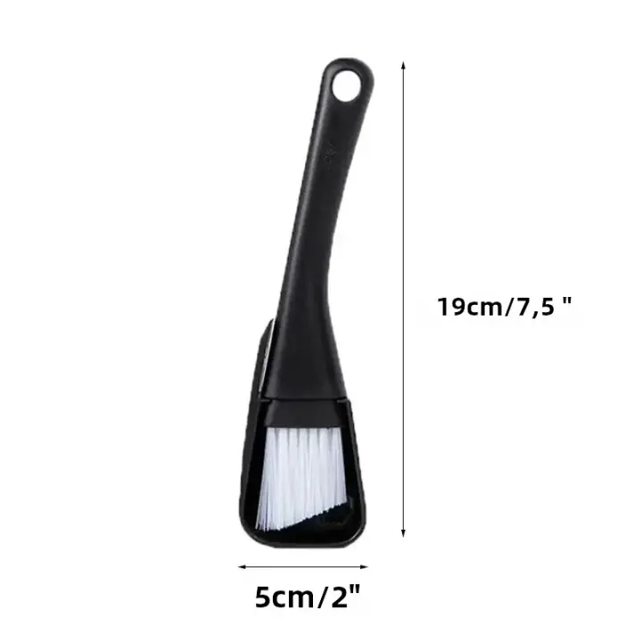 Cepillo De Limpieza Para Ventanas 2 En 1 Cepillo Y Escoba Herramienta De Limpieza Doméstica Para Huellas De Puertas Teclados Y Pisos Material Plástico - 1